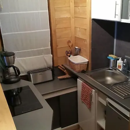 2 Pieces Au Milieu Des Chalets. Grande Terrasse Orientee Sud Apartment Saint-Étienne-de-Tinée